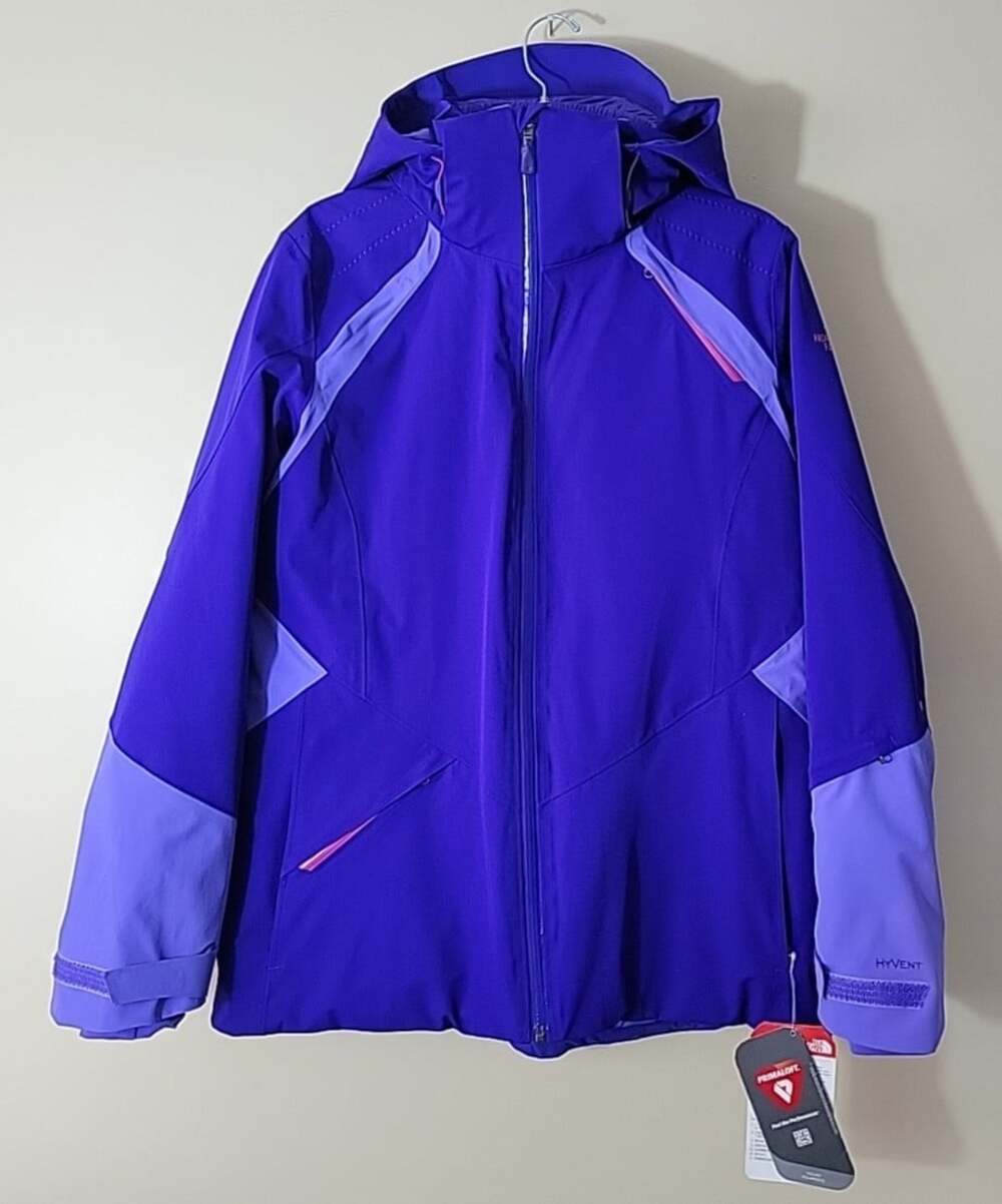 NWT The North Face Women's Skylar ski Jacket sz XL purple blue CNM240S $449